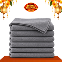 Groommm 350 GSM Microfiber Cloth Pack of 6