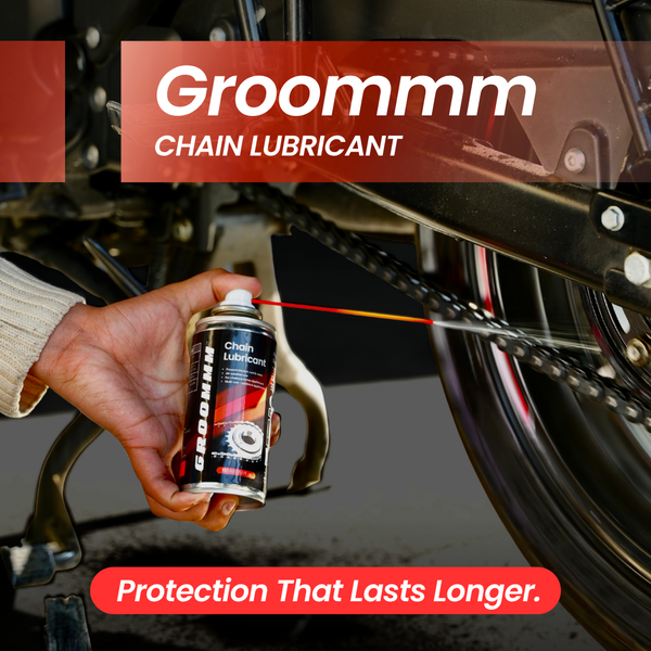 Groommm Chain Lubricant 150 ML | Smooth Ride & Rust Protection