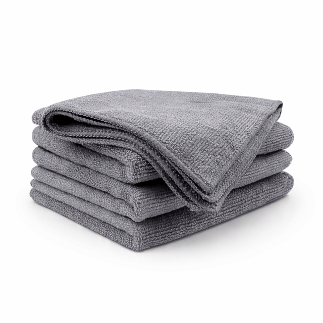 Groommm 350 GSM Microfiber Cloth Pack of 4