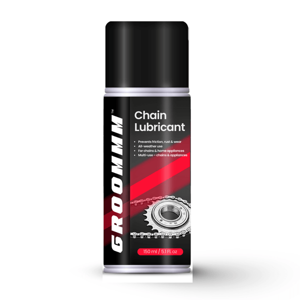 Groommm Chain Lubricant 150 ML | Smooth Ride & Rust Protection