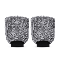 Groommm Microfiber Hand Mitts Pack of 2