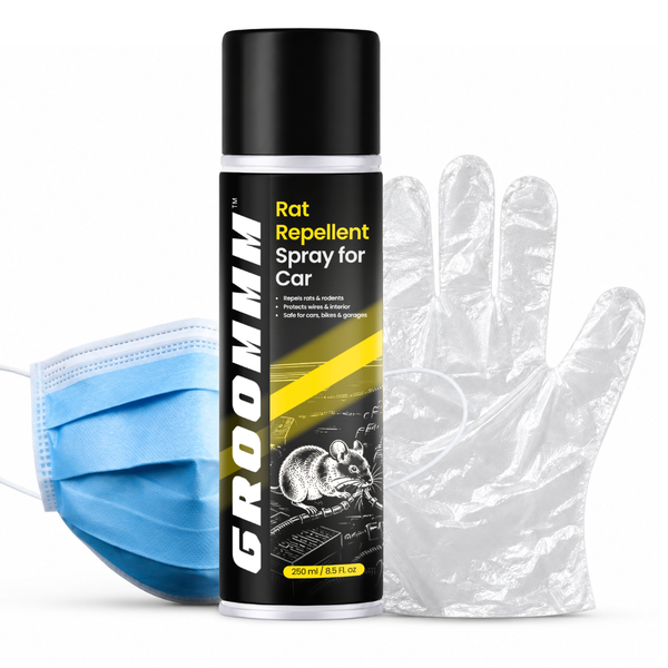 Grommm Rat Repellent Spray 250mL Aerosol for Cars | Car Engine & Wiring Protection from Rats
