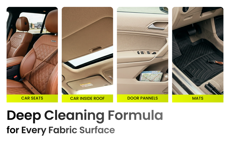Groommm Car Upholstery Cleaner 500 ML | Fabric & Seat Stain Remover