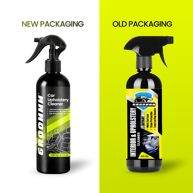 Groommm Car Upholstery Cleaner 250ml with Brush