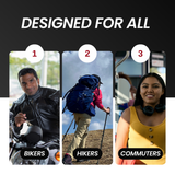 Groommm Bike Face Mask | Dust Pollution & UV Protection for Riders