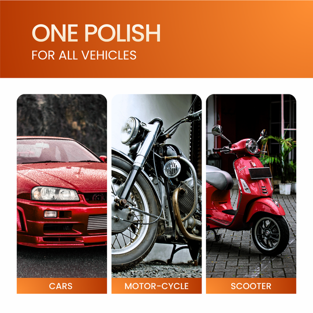 GROOMMM Full Exterior Cleaning & Maintenance Kit | Exterior Body Polish 250 ML + Windshield Washer Fluid 250 ML + Eco Foam Shampoo 250 ML + Tyre Polish 250 ML + Applicator Pad + 350 GSM Microfiber Cloth