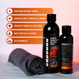 Groommm Exterior Body Polish  250ML  + 350GSM  CLOTH