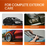 Groommm Exterior Body Polish  250ML  + 350GSM  CLOTH