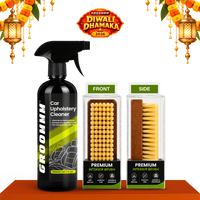 Groommm Car Upholstery Cleaner 500 ML with Brush