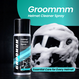 Groommm Helmet Cleaner Foam Based 150 ML | Deep Clean for Helmet Interior & Visor