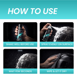 Groommm Helmet Cleaner Foam  Based 150 ML + 350 GSM CLOTH