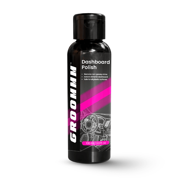 Groommm Car Dashboard Polish 100 ML | Long Lasting Shine & UV Protection