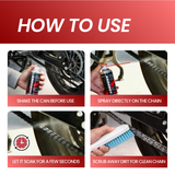 Groommm Chain Cleaner 150 ML | Powerful Grease & Dirt Remover