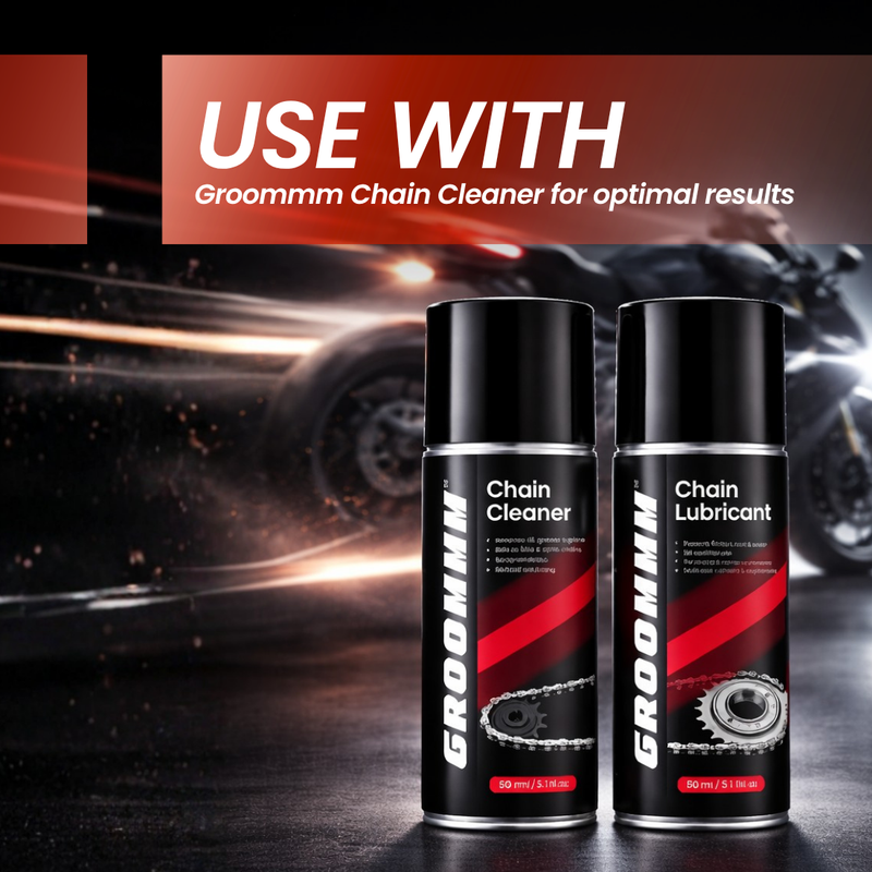 Groommm Chain Lubricant 150 ML | Smooth Ride & Rust Protection