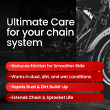 Groommm Chain Cleaner + Chain Lubricant  Combo