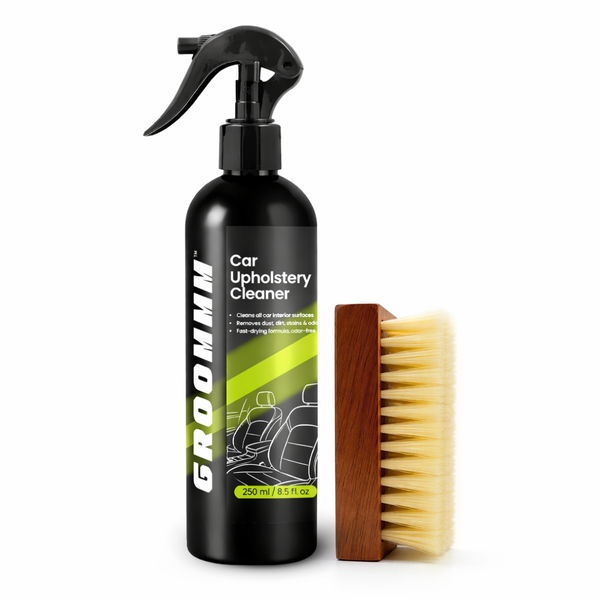 Groommm Car Upholstery Cleaner 250ml with Brush