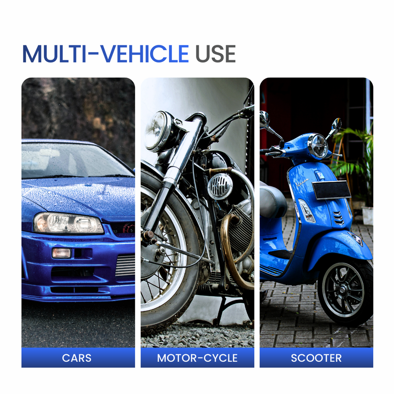 Groommm Tyre & Trim Polish 100ML with Applicator Pad | Restore Tyres & Trim at Home