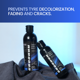 Groommm Tyre & Trim Polish 100ML with Applicator Pad | Restore Tyres & Trim at Home