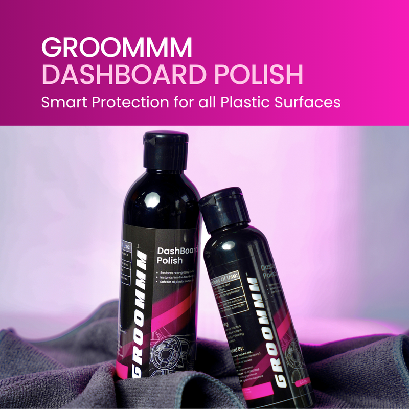 Groommm Dashboard Polish 250ML + Applicator Pad