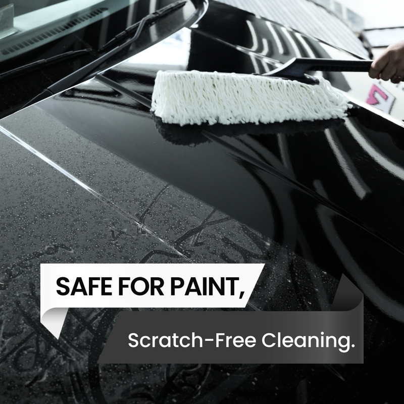 Groommm Car Duster - G | Wax Infused for Scratch Free Dust Removal