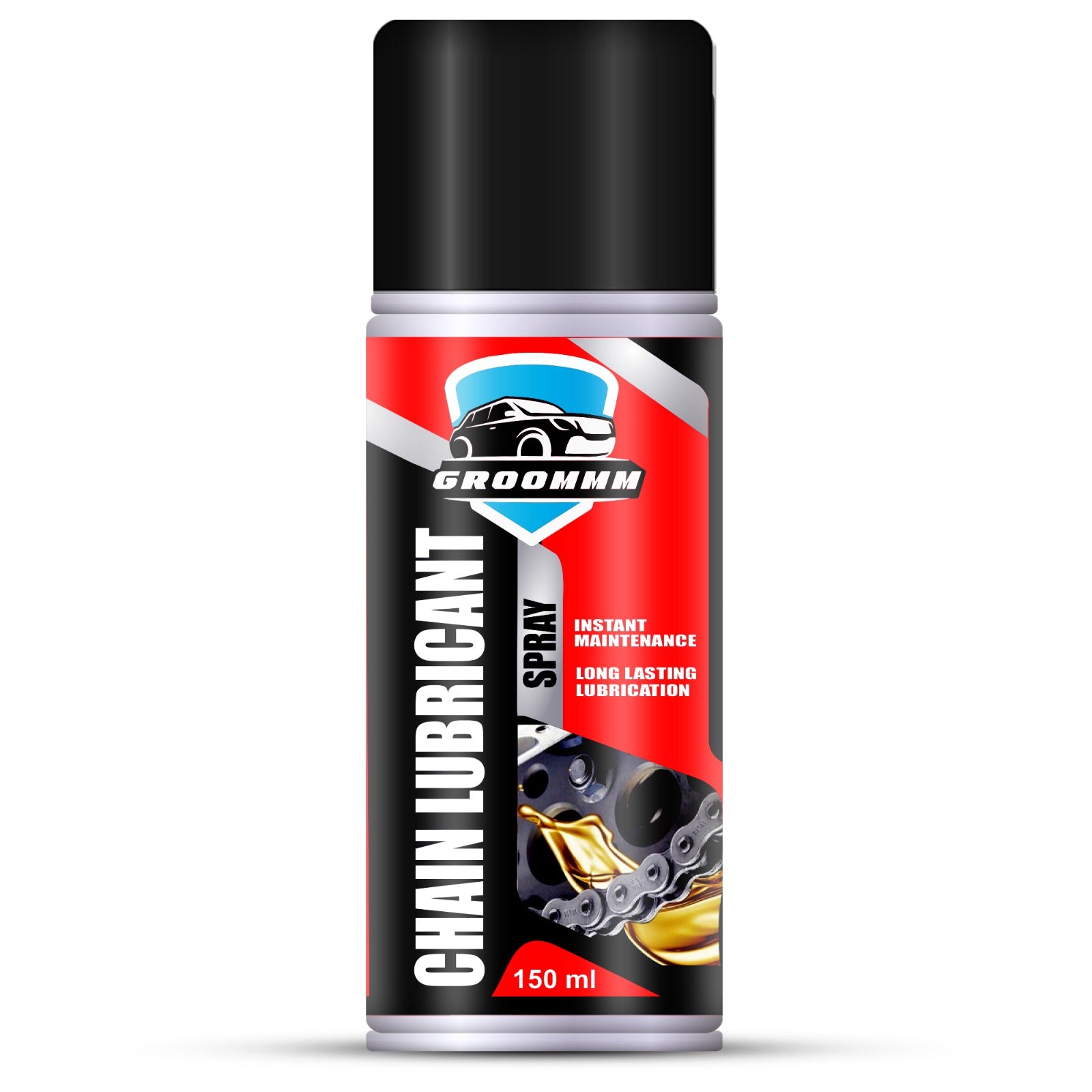 Groommm Chain Lubricant – Long-Lasting Lube for Bike & Motorcycle Chains
