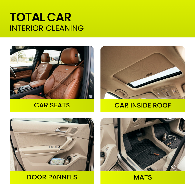 Groommm Car Upholstery Cleaner 500 ML with Brush