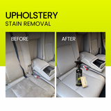 Groommm Car Upholstery Cleaner 500ml with Brush & 350 GSM Microfiber Cloth