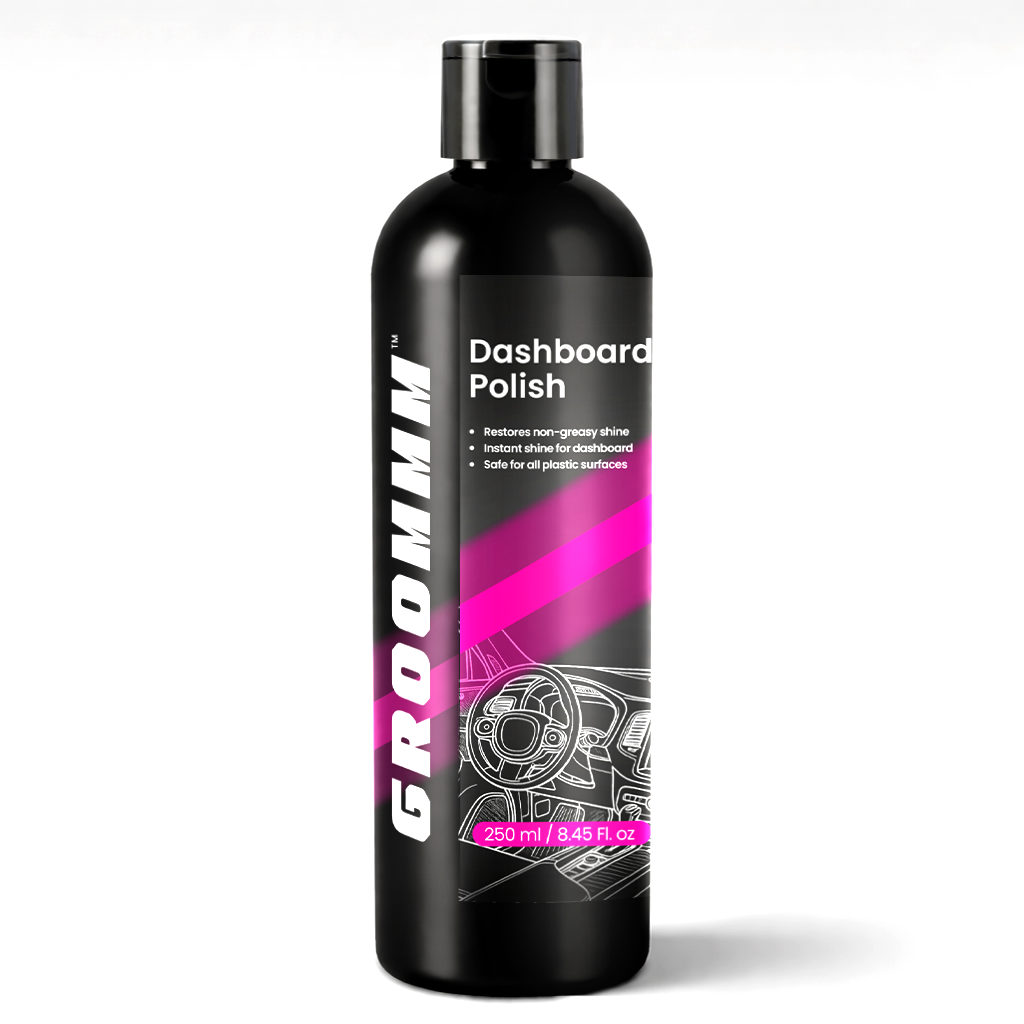 Groommm Dashboard Polish 250 mL | Restores Shine & Protects Car Dashboard