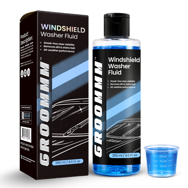 Groommm Windshield Washer Concentrate with Measuring Cup 250 ML