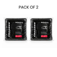 Groommm Bike Face Mask Pack of 2 | Dust Pollution & UV Protection for Riders